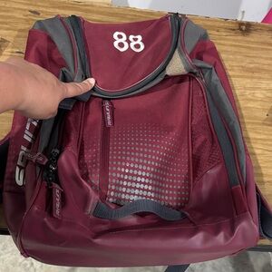 Rawlings Maroon and Gray Backpack